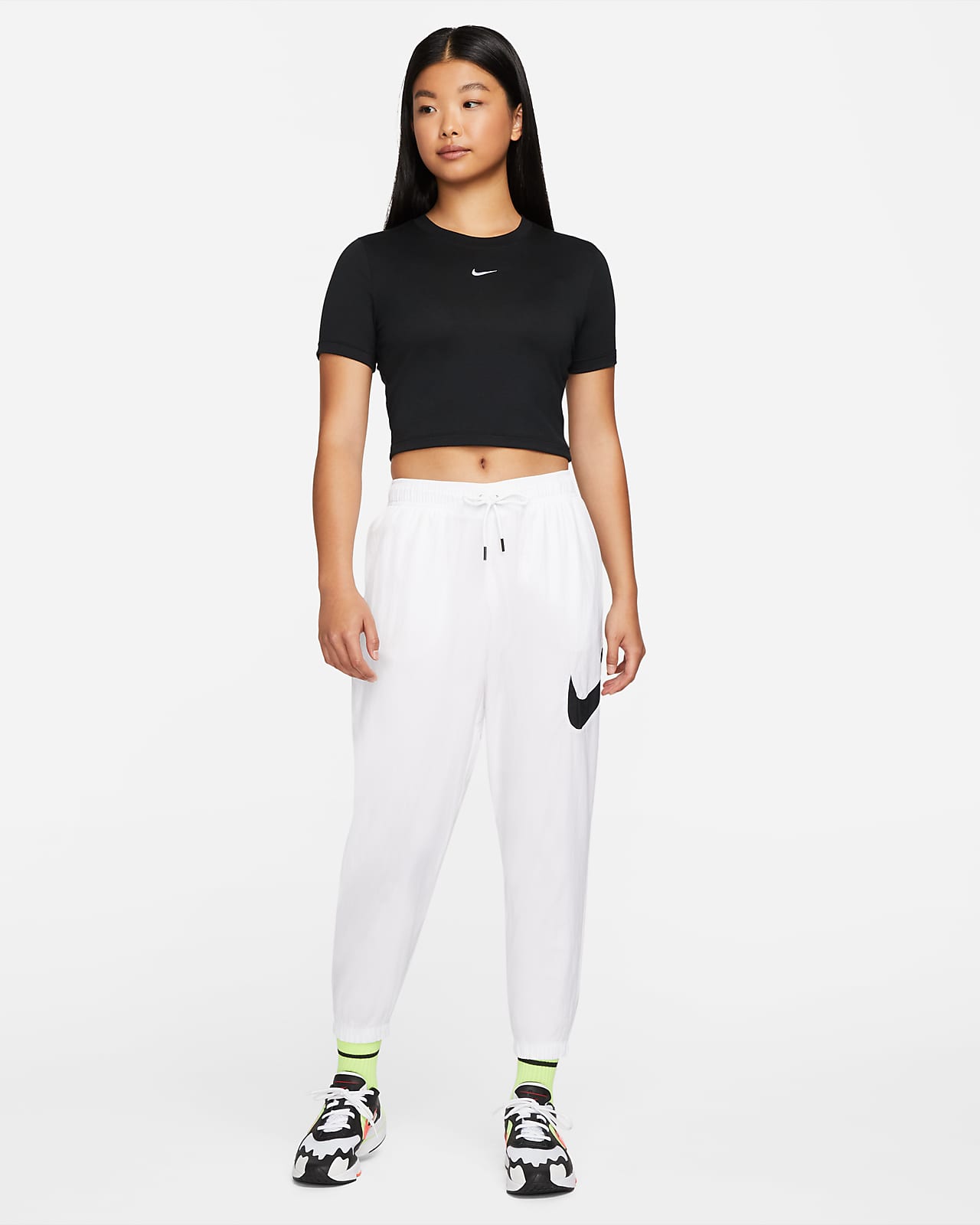 Amazon.com: Nike Women's NSW Sportswear Essential Fleece Pants Joggers  (as1, Alpha, x_s, Regular, Regular, Black/White, X-Small) : Clothing, Shoes  & Jewelry