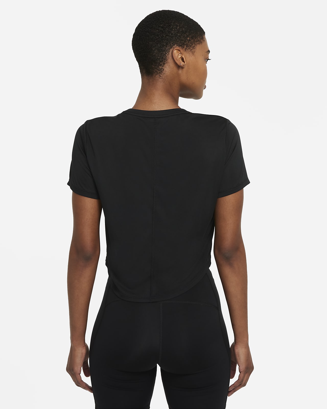Nike One Classic Women's Dri-FIT Short-Sleeve Cropped Twist Top. Nike ID