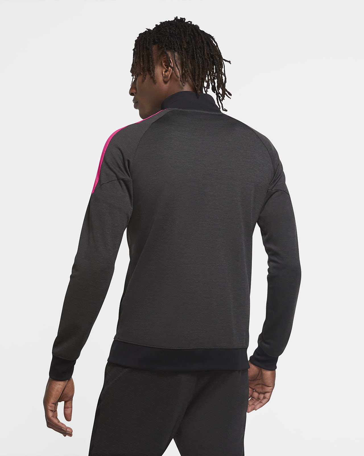 affix Attach to companion Nike Dri-FIT Academy Men's Knit Football Track Jacket. Nike SA