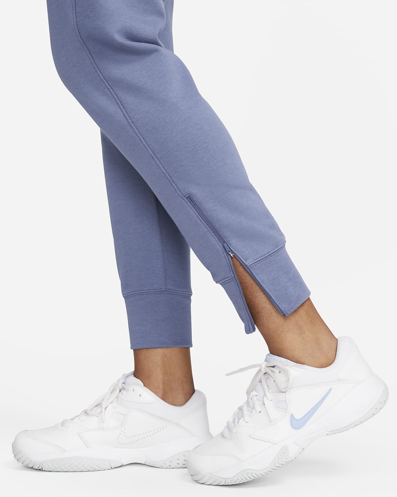 $80 NEW Nike Court Tennis Pants Faux Denim Jogger Light Blue