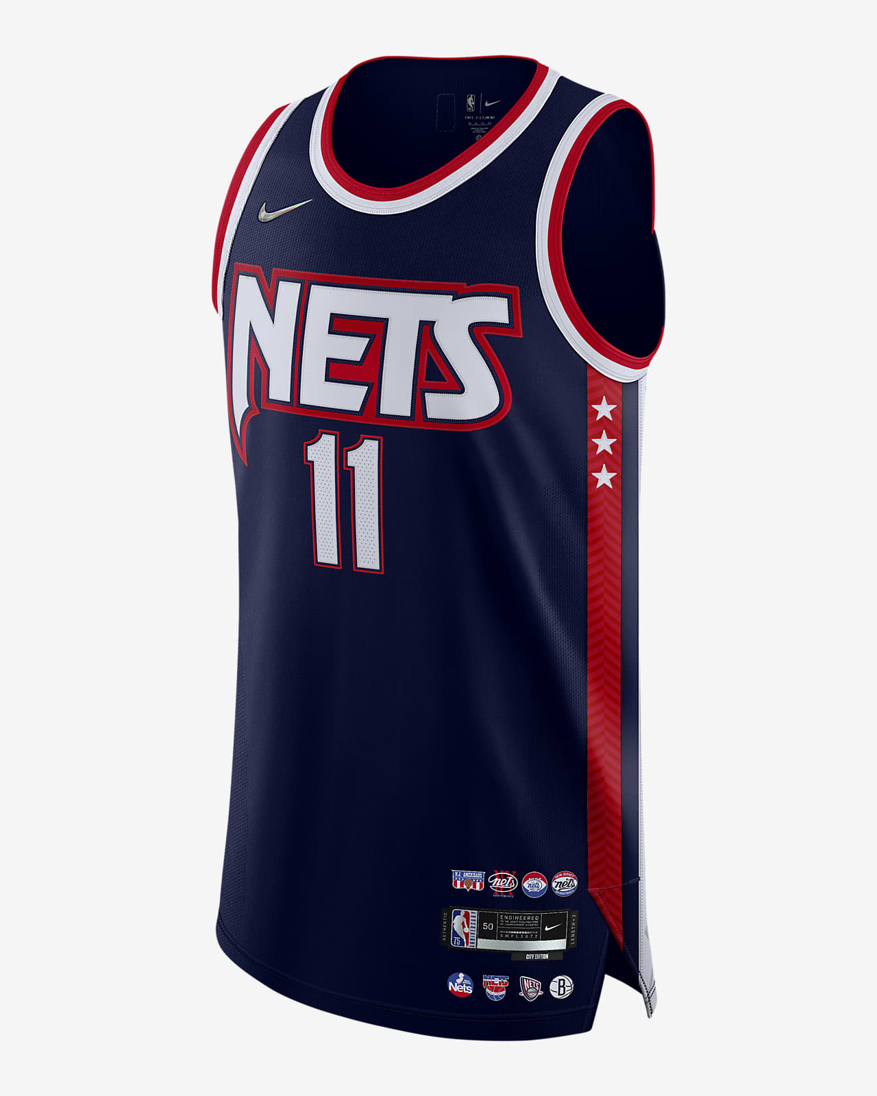 Brooklyn Nets City Edition Nike Dri-FIT ADV NBA-Authentic-Trikot