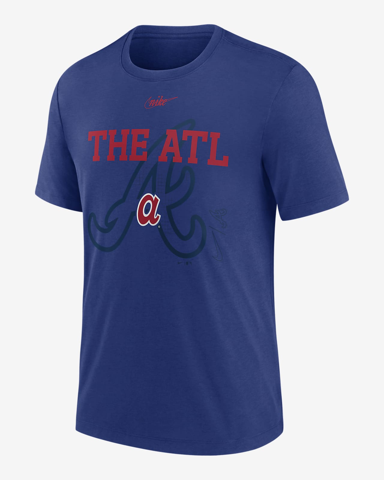 Nike Rewind Retro (MLB Atlanta Braves) Men's T-Shirt.