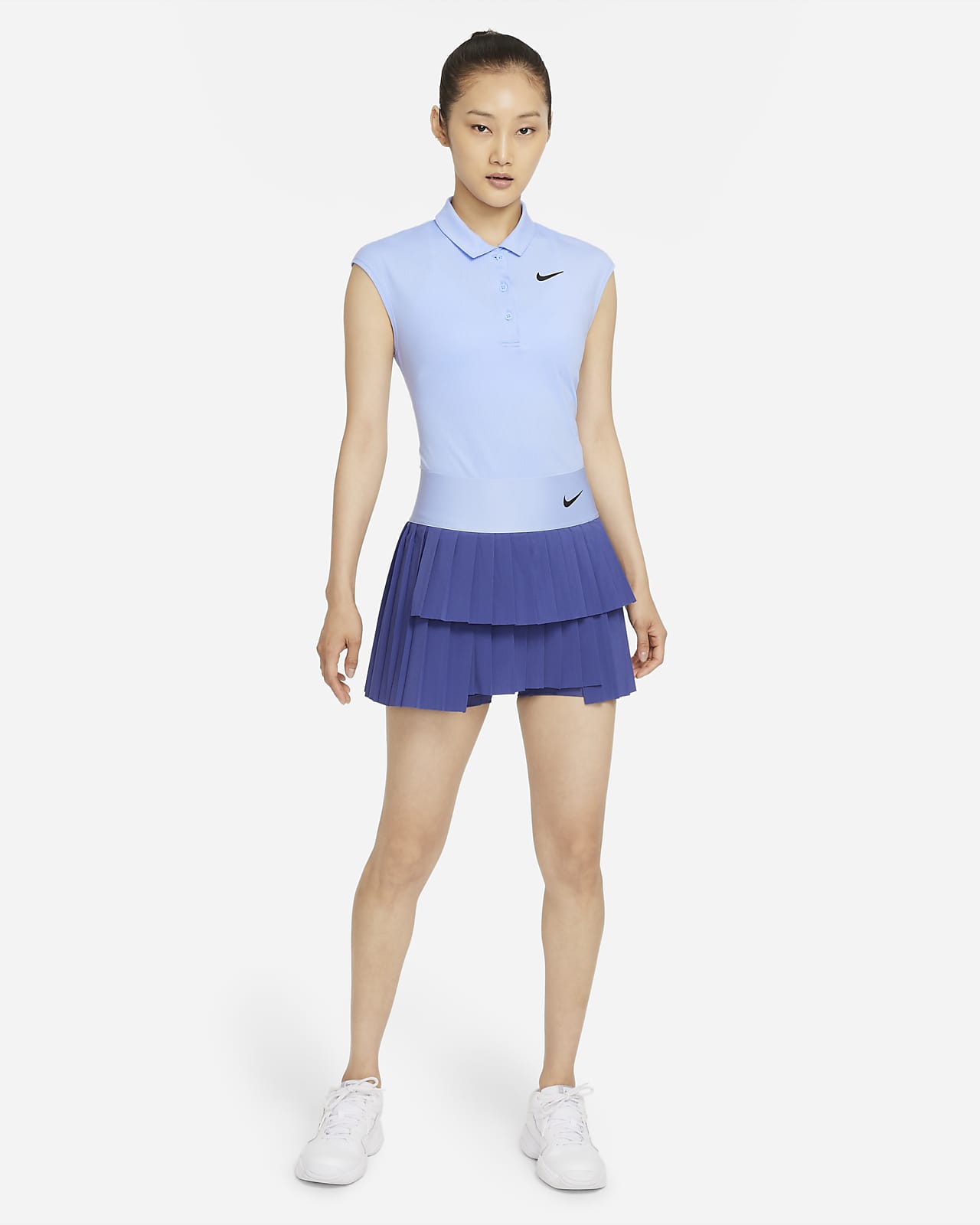 Pleated tennis skirt with shorts Clearance