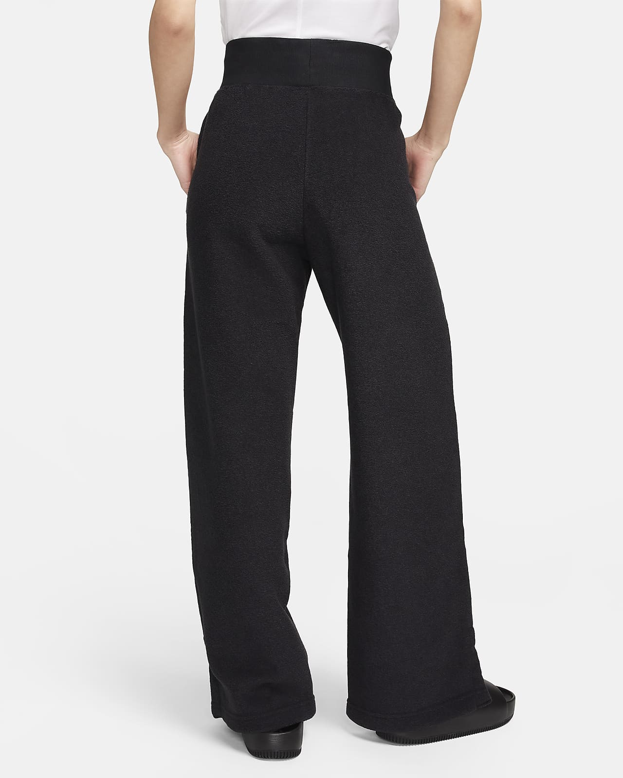 Nike Sportswear Phoenix Women's Wide Leg Fleece Pants Rosa DQ5615-611
