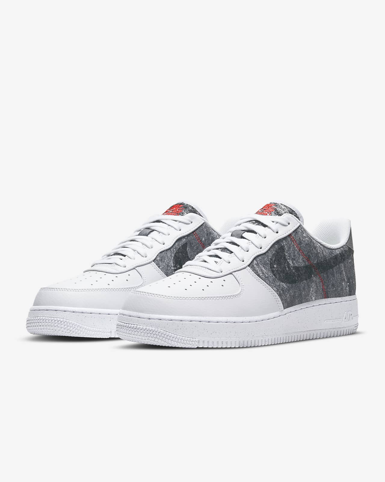 nike air force 1 07 lv8 white and black