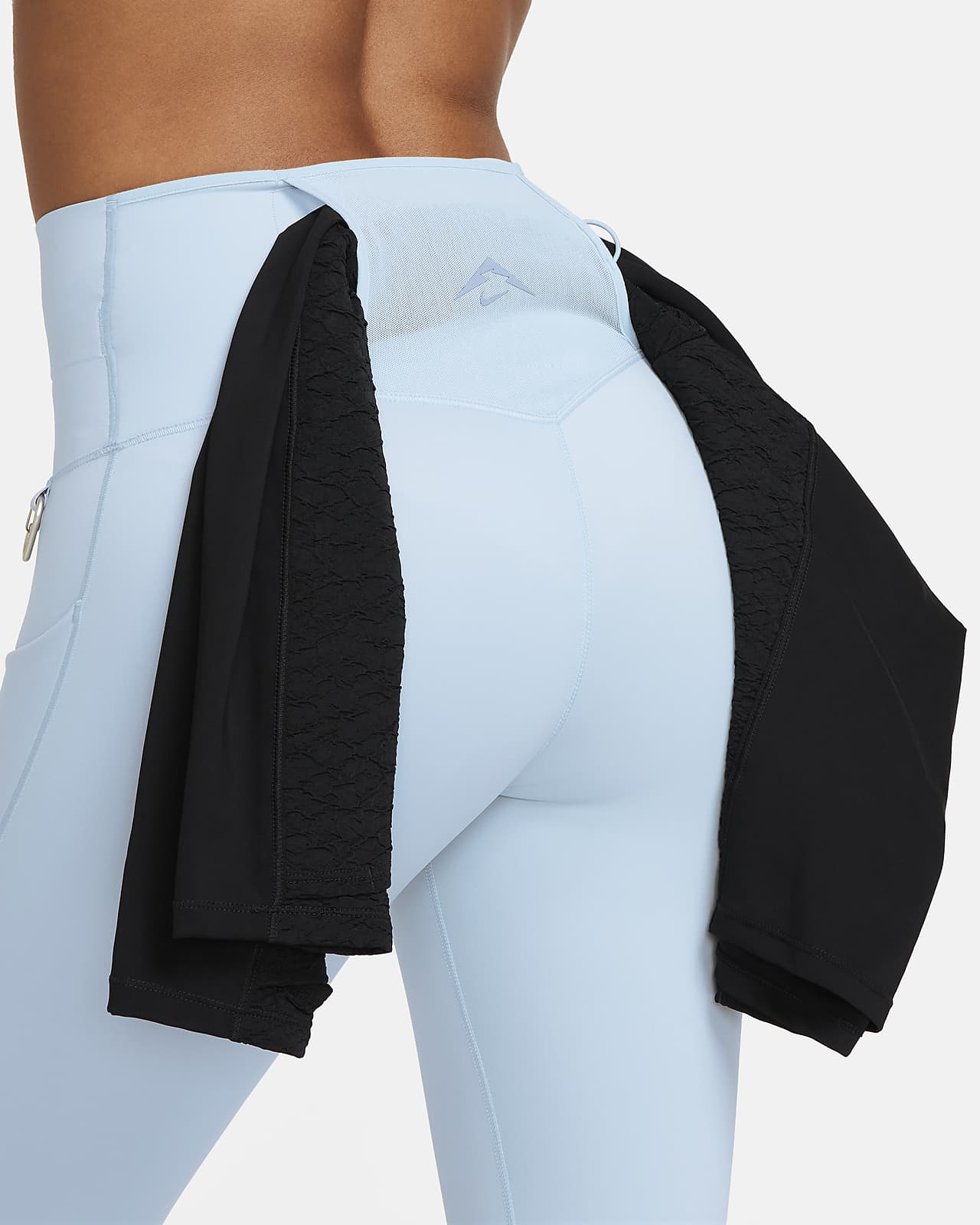 Leggings de tiro alto de 7/8 de sujeción firme con bolsillos para mujer Nike  Go. Nike MX