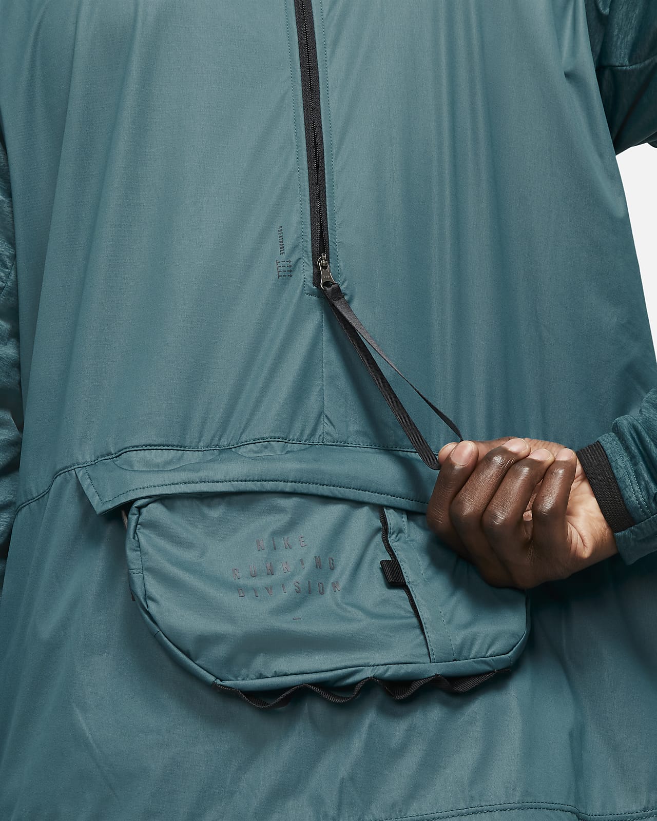 nike neon running jacket