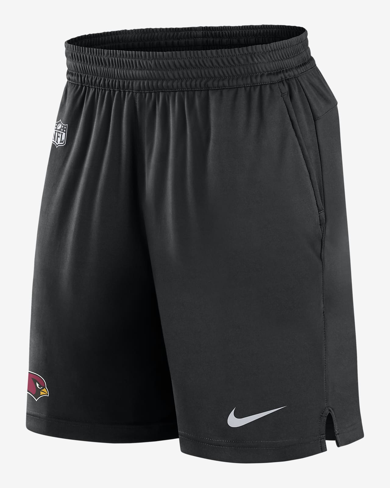 Nike Men's Dri-Fit Sideline (NFL Arizona Cardinals) Shorts in Black, Size: Large | 00LQ00A9C-075