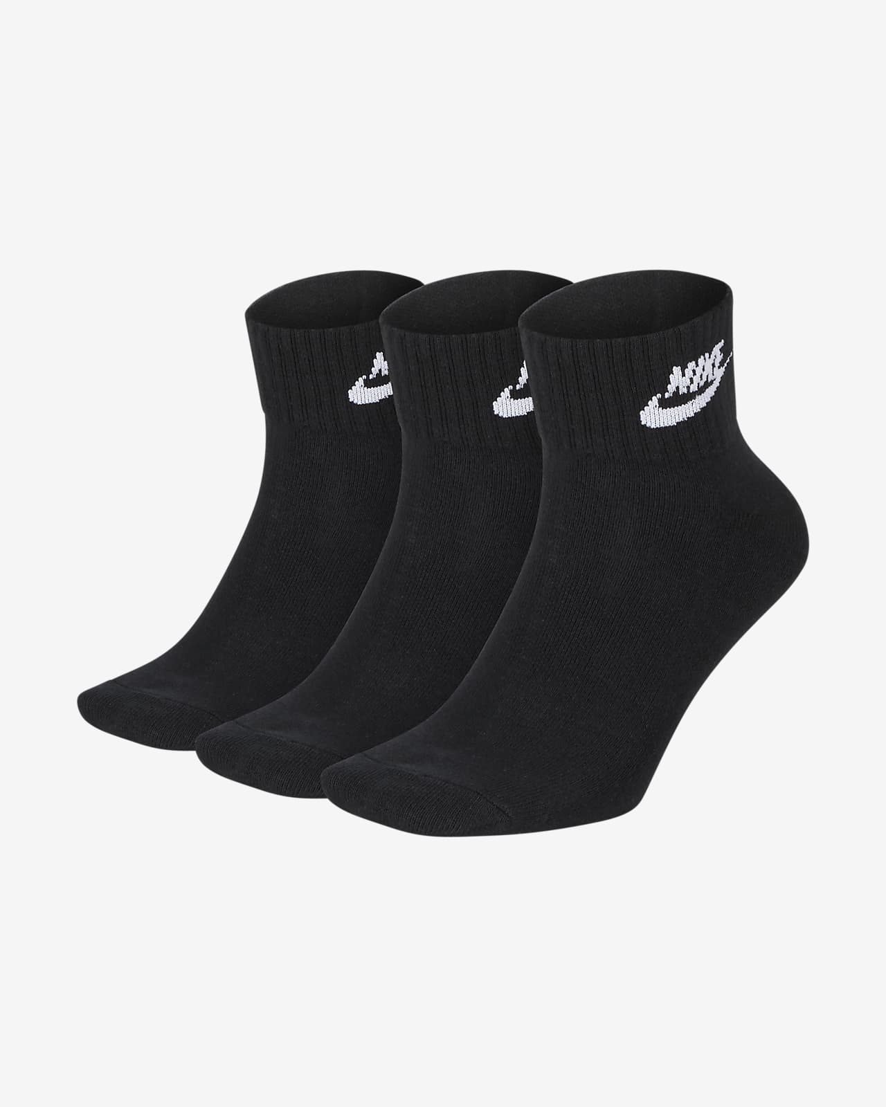 Носки до щиколотки Nike Everyday Essential (3 пары). Nike RU