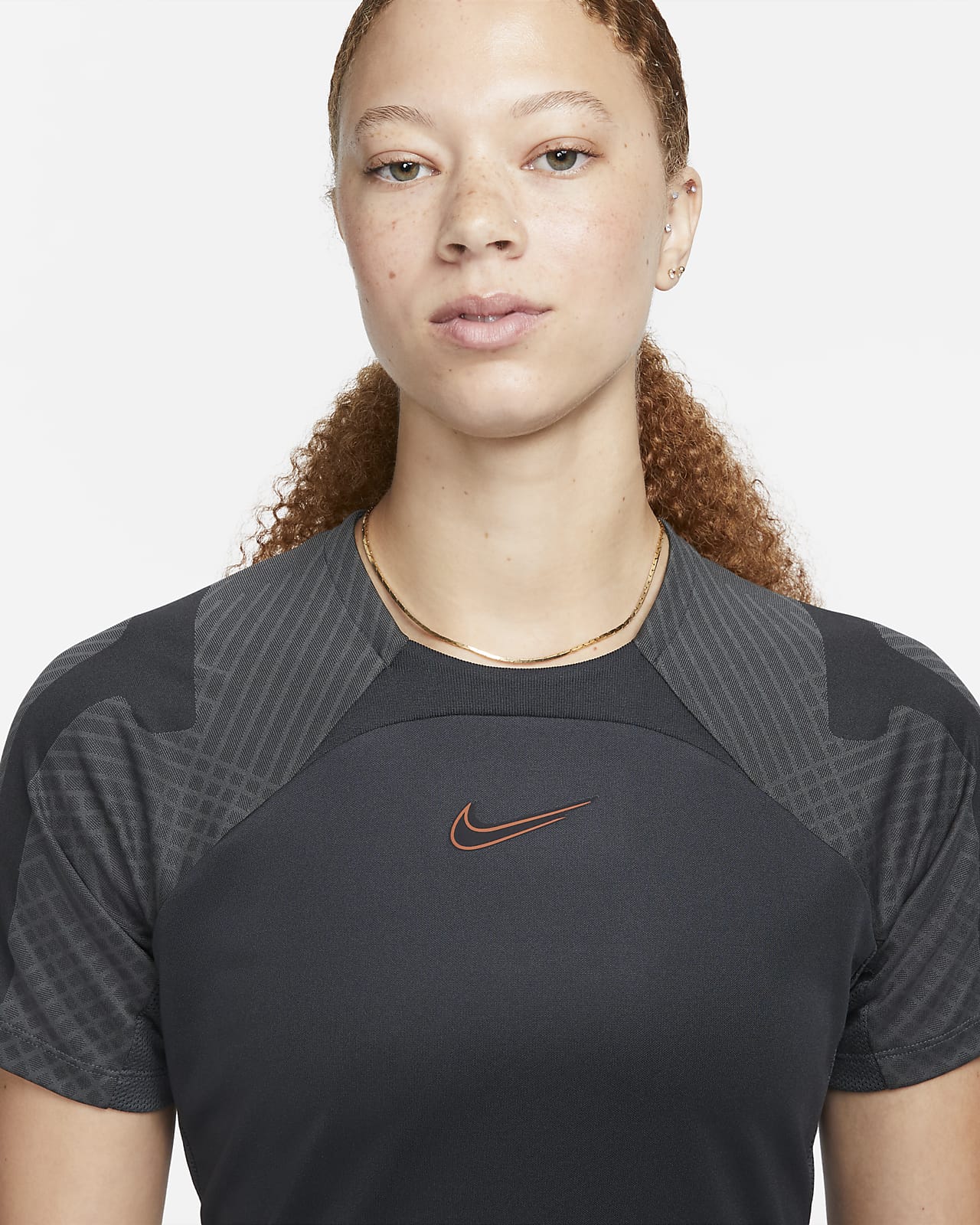 Nike Dri Fit Strike Womens Short Sleeve Top Nike Ae