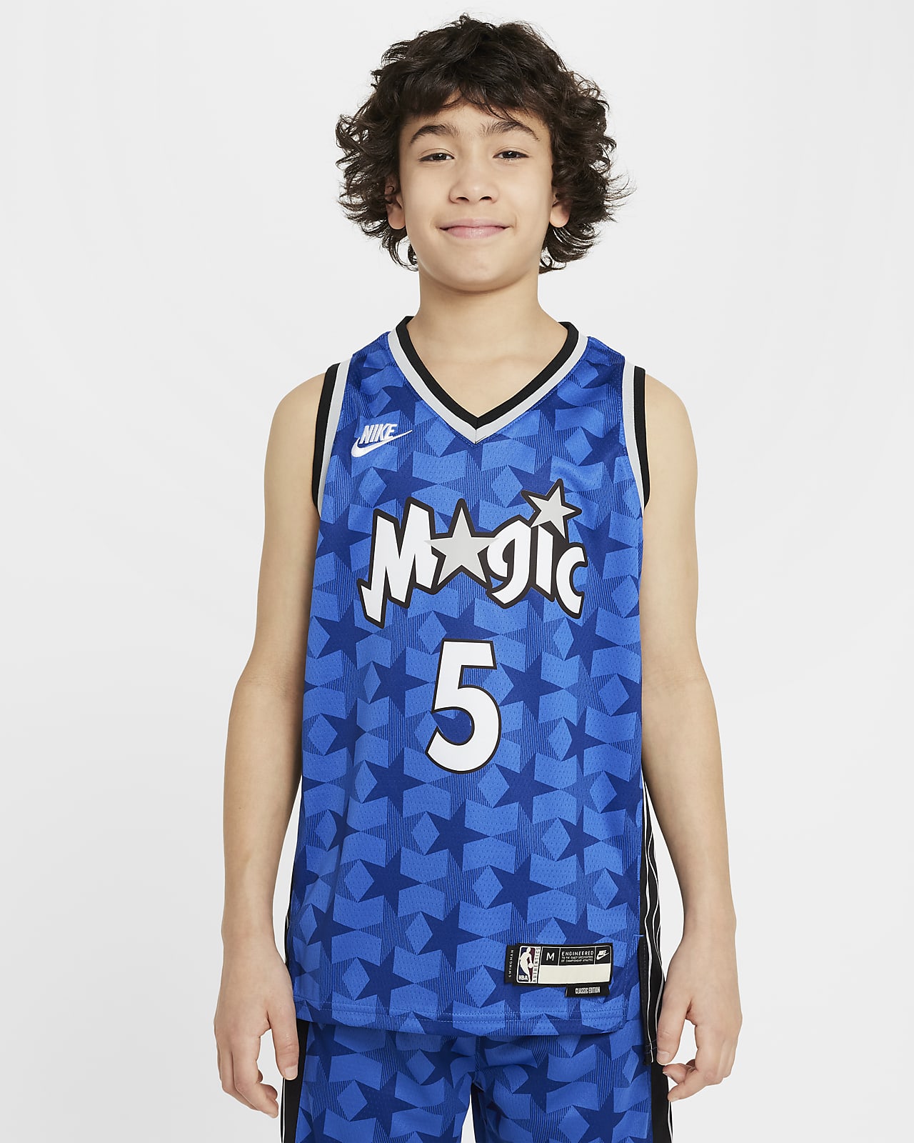 Koszulka dla dużych dzieci (chłopców) Nike Dri-FIT NBA Swingman Paolo Banchero Orlando Magic