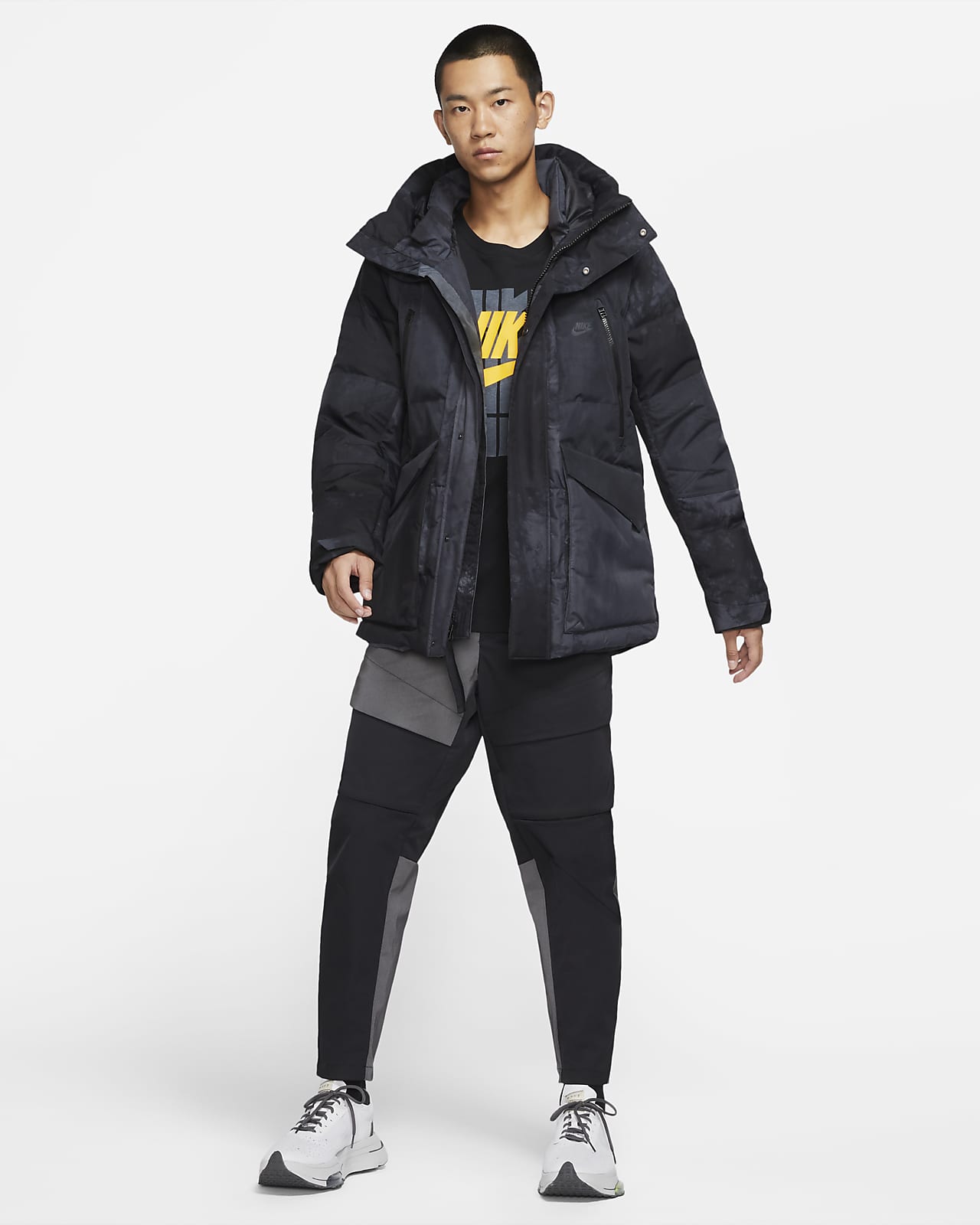 nike city hooded parka