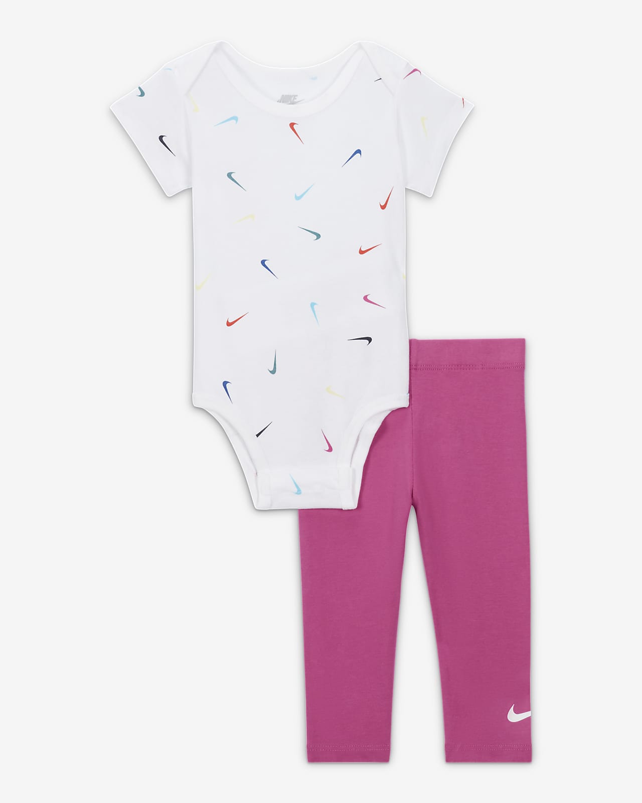 Nike Printed Bodysuit and Leggings Set Baby (3–6M) Set. Nike LU