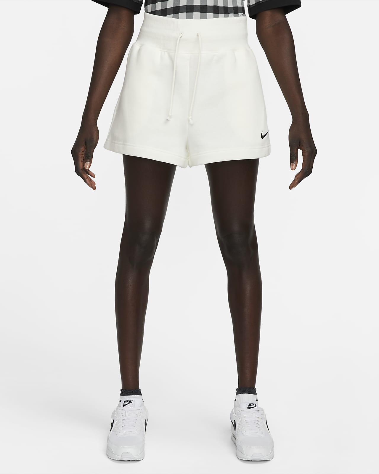 Dámské kraťasy s vysokým pasem Nike Sportswear Phoenix Fleece