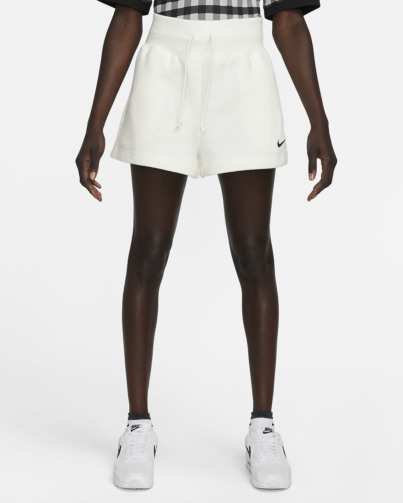 nike women's shorts fleece