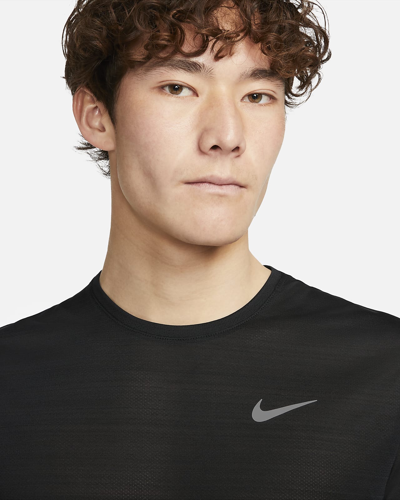 Nike Men's Dri-Fit Miler Running Top