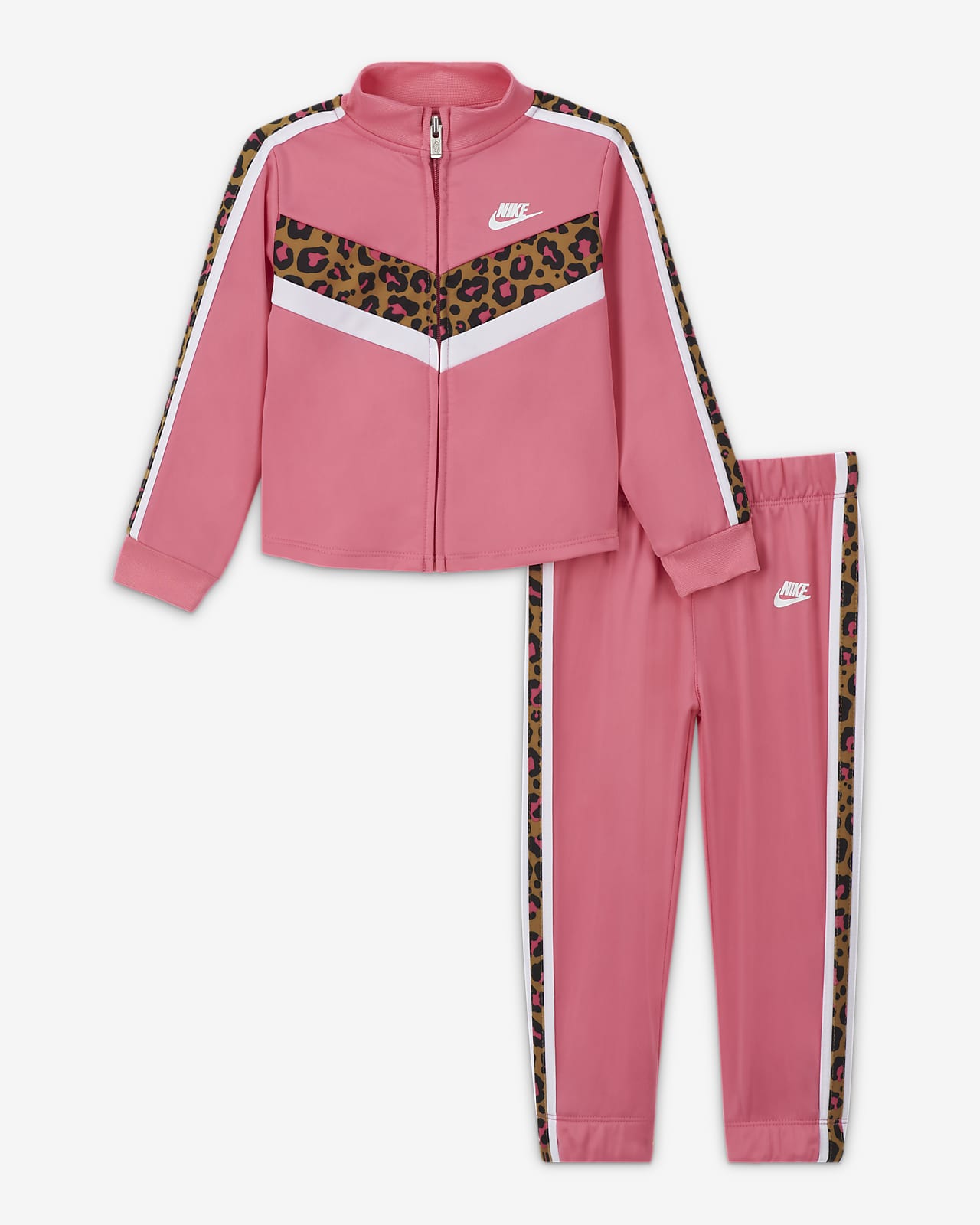 baby pink nike tracksuit