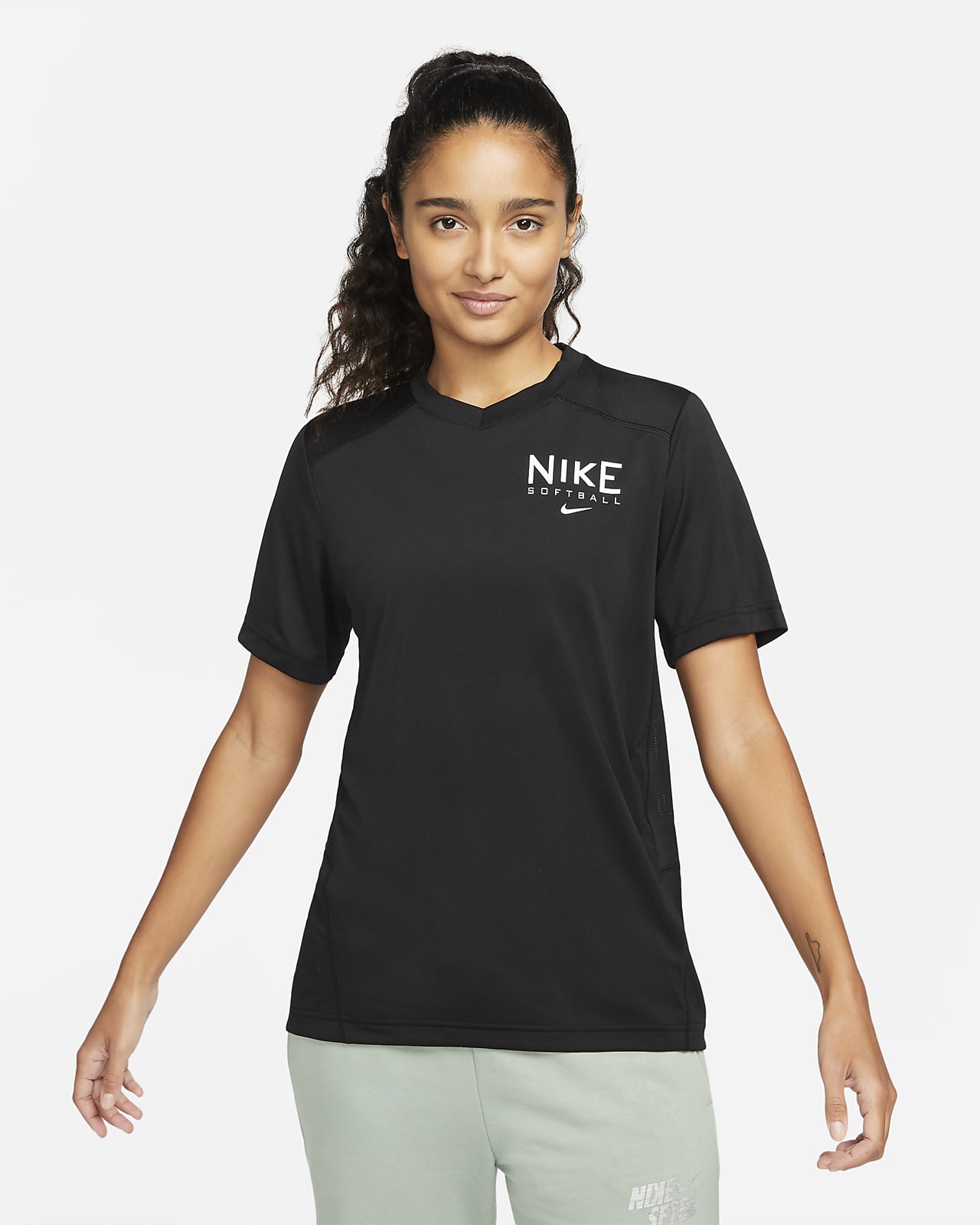 Nike Dri-FIT Practice Women's Short-Sleeve Top