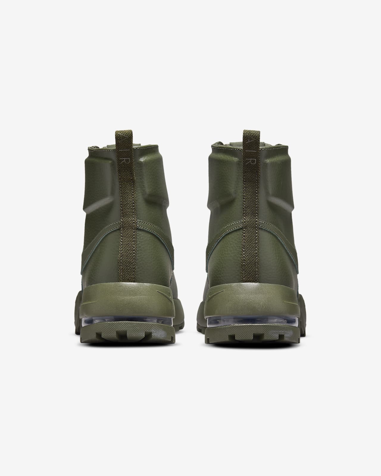 olive green air max boots