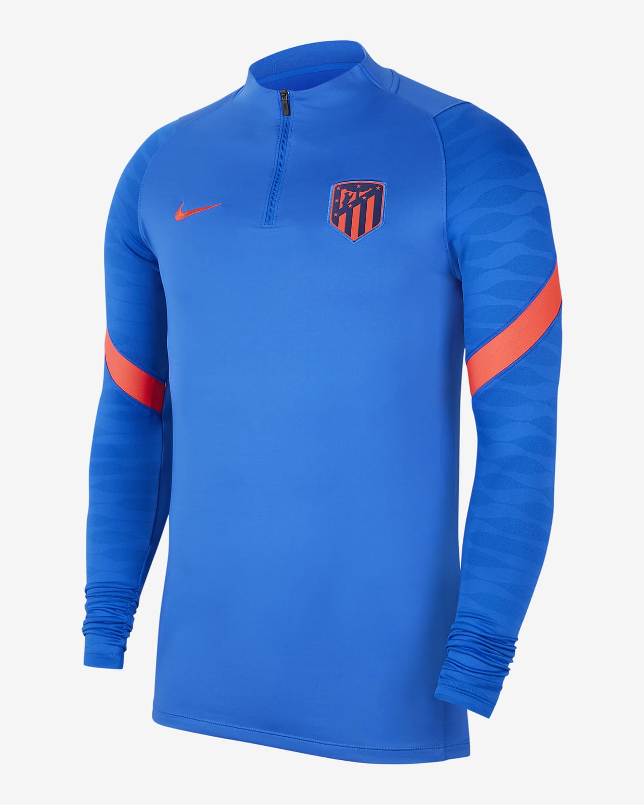 morir Portal carga Atlético Madrid Strike Camiseta de entrenamiento de fútbol Nike Dri-FIT -  Hombre. Nike ES