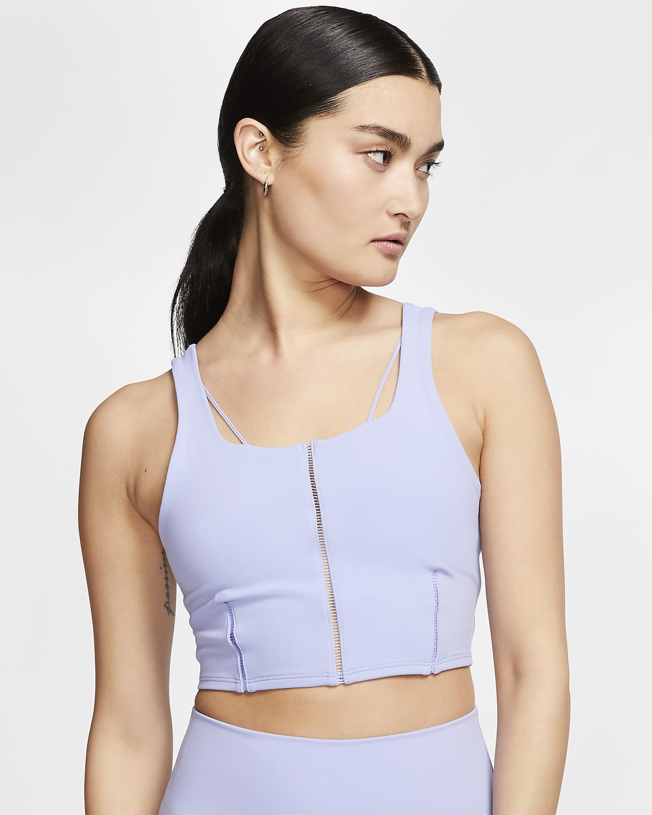 nike yoga luxe crop