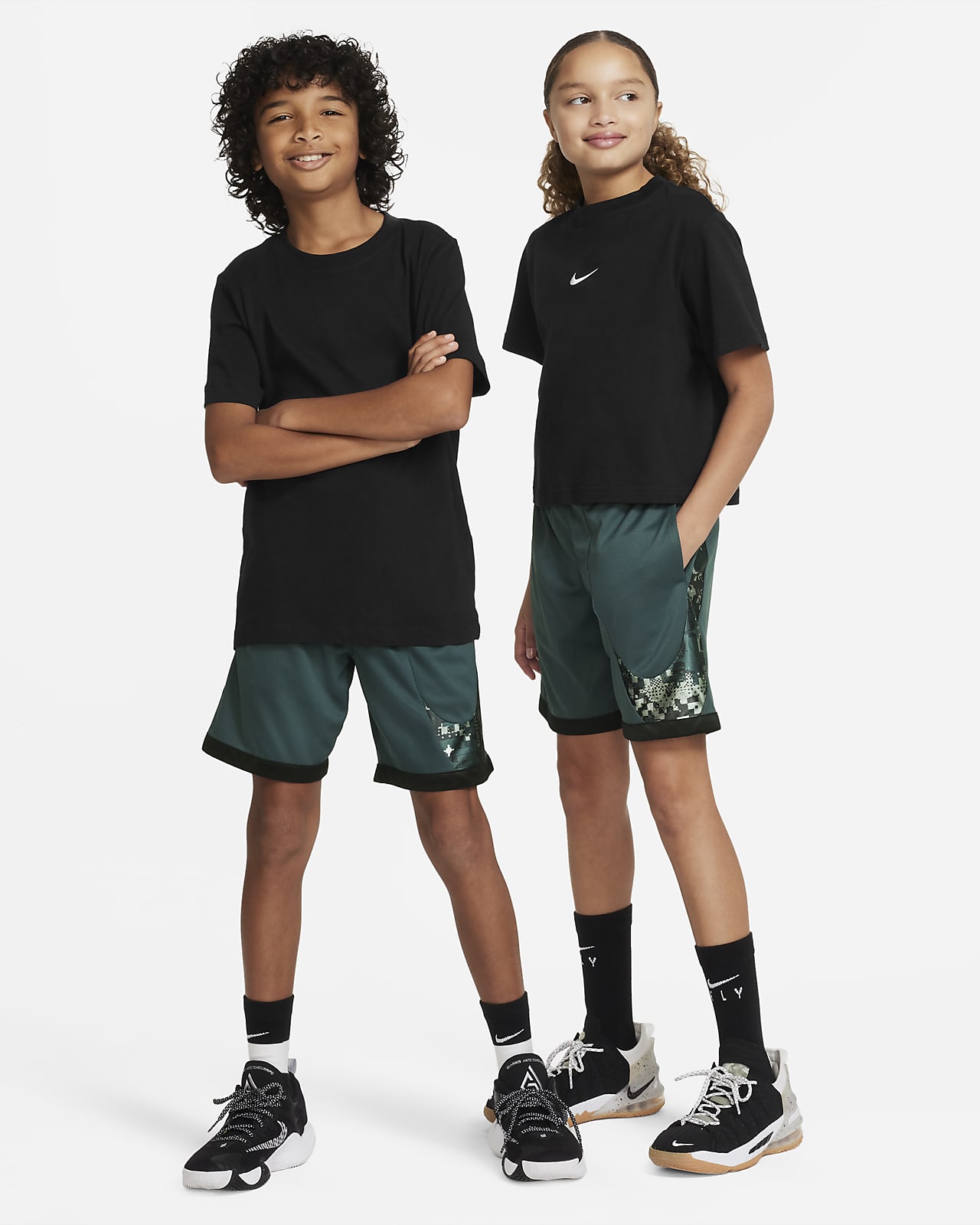 nike boy's dri fit basketball shorts