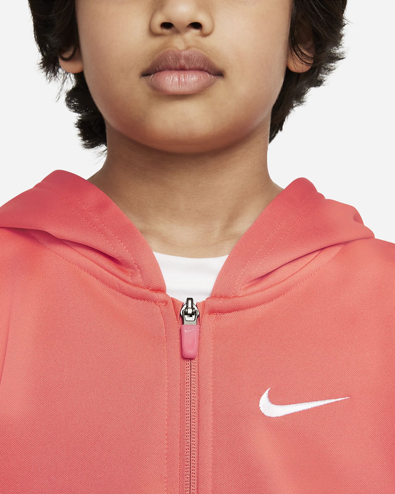 Nike Therma-FIT Elite Big Kids' (Boys') Full-Zip Basketball Hoodie 