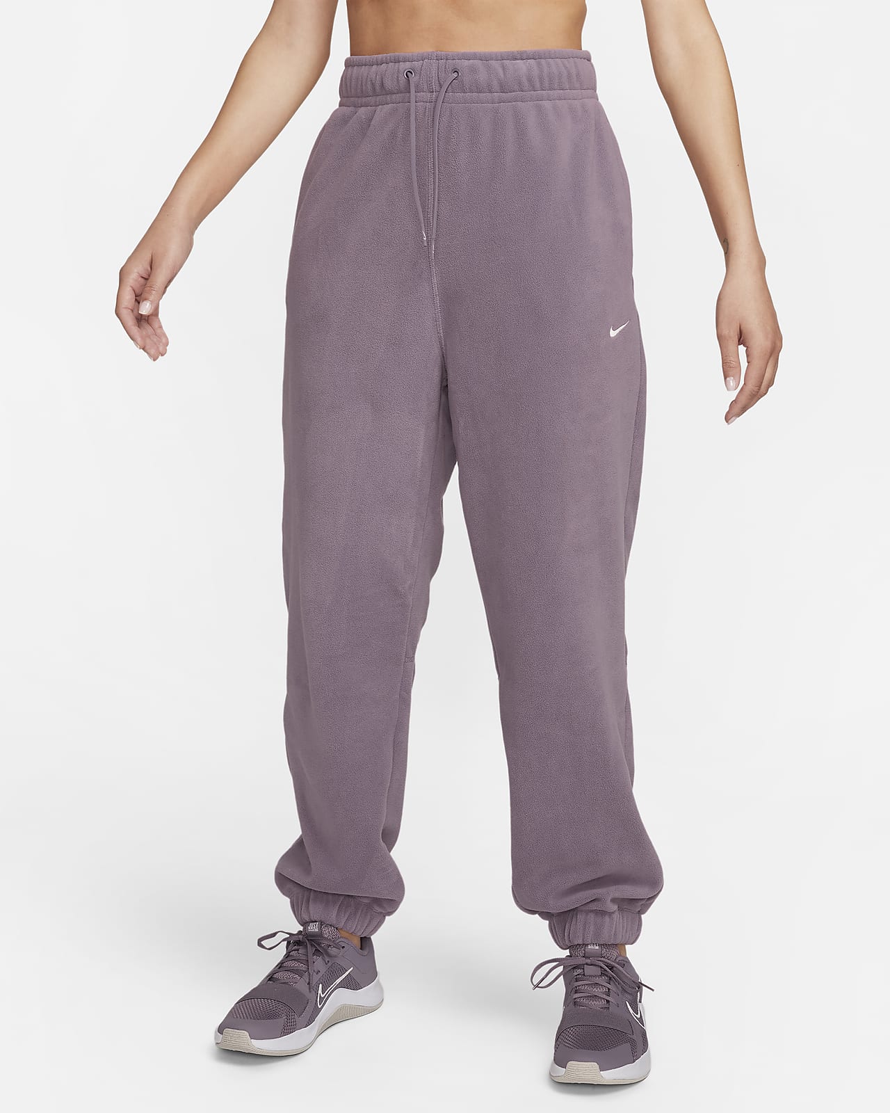 Pantalon à coupe ample en tissu Fleece Nike Therma-FIT One pour femme