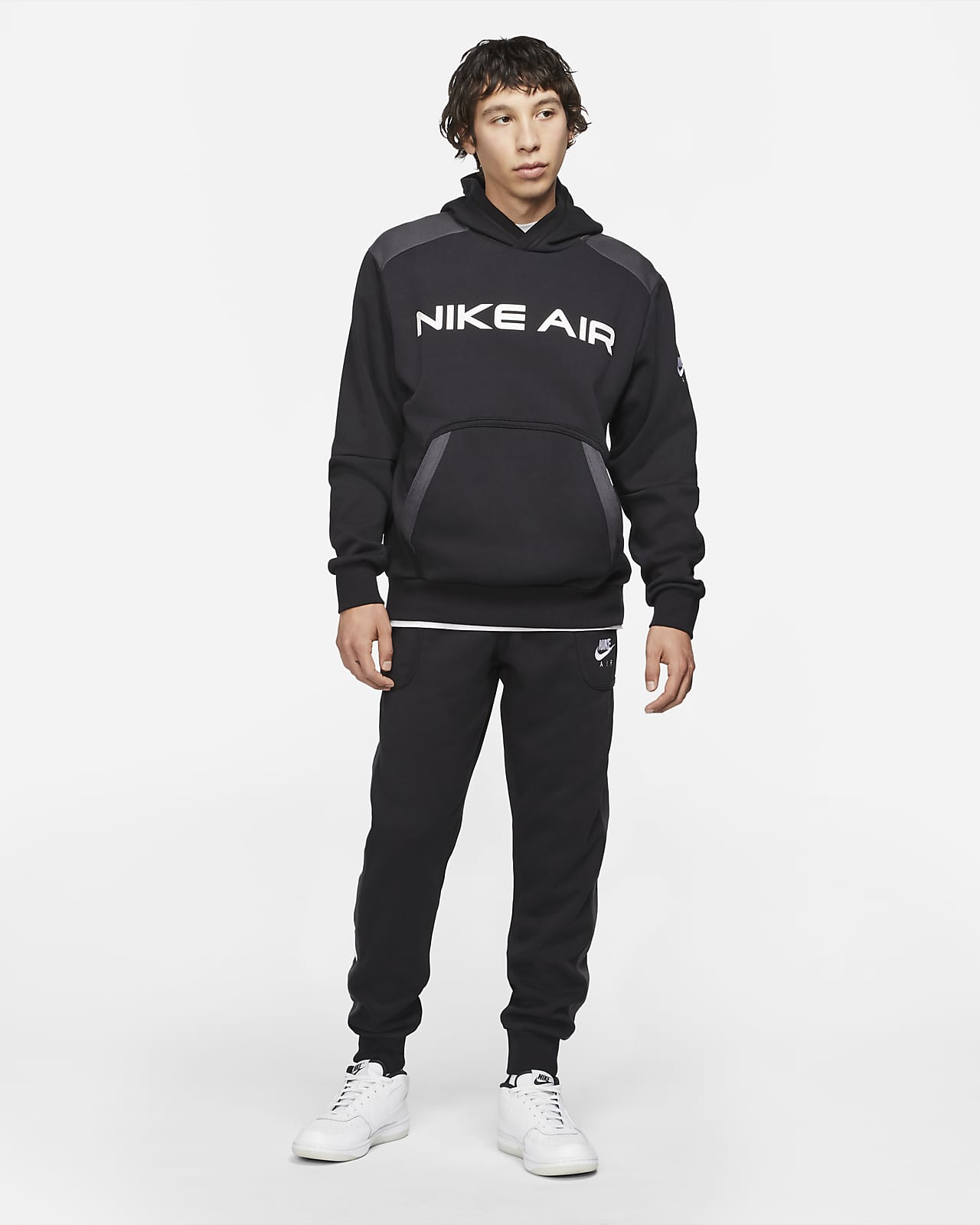 nike air pullover hoodie men's