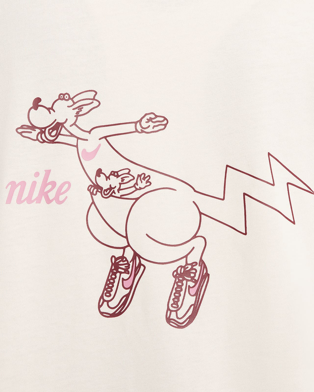 Nike cartoon best sale t shirt