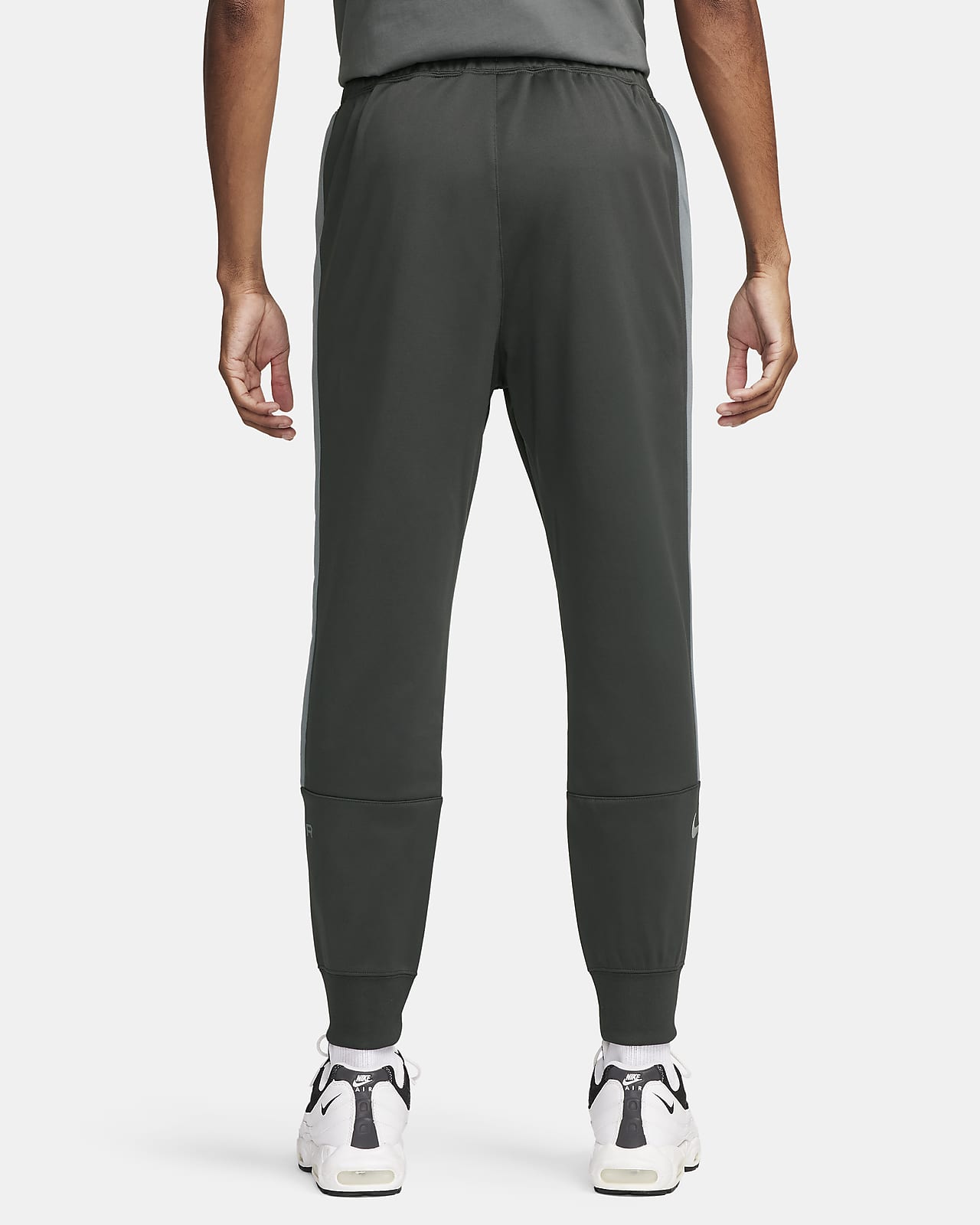 NIKE Men's Joggers Grey Tracksuit Bottoms Sweatpants Sports Gym Pants size  L 
