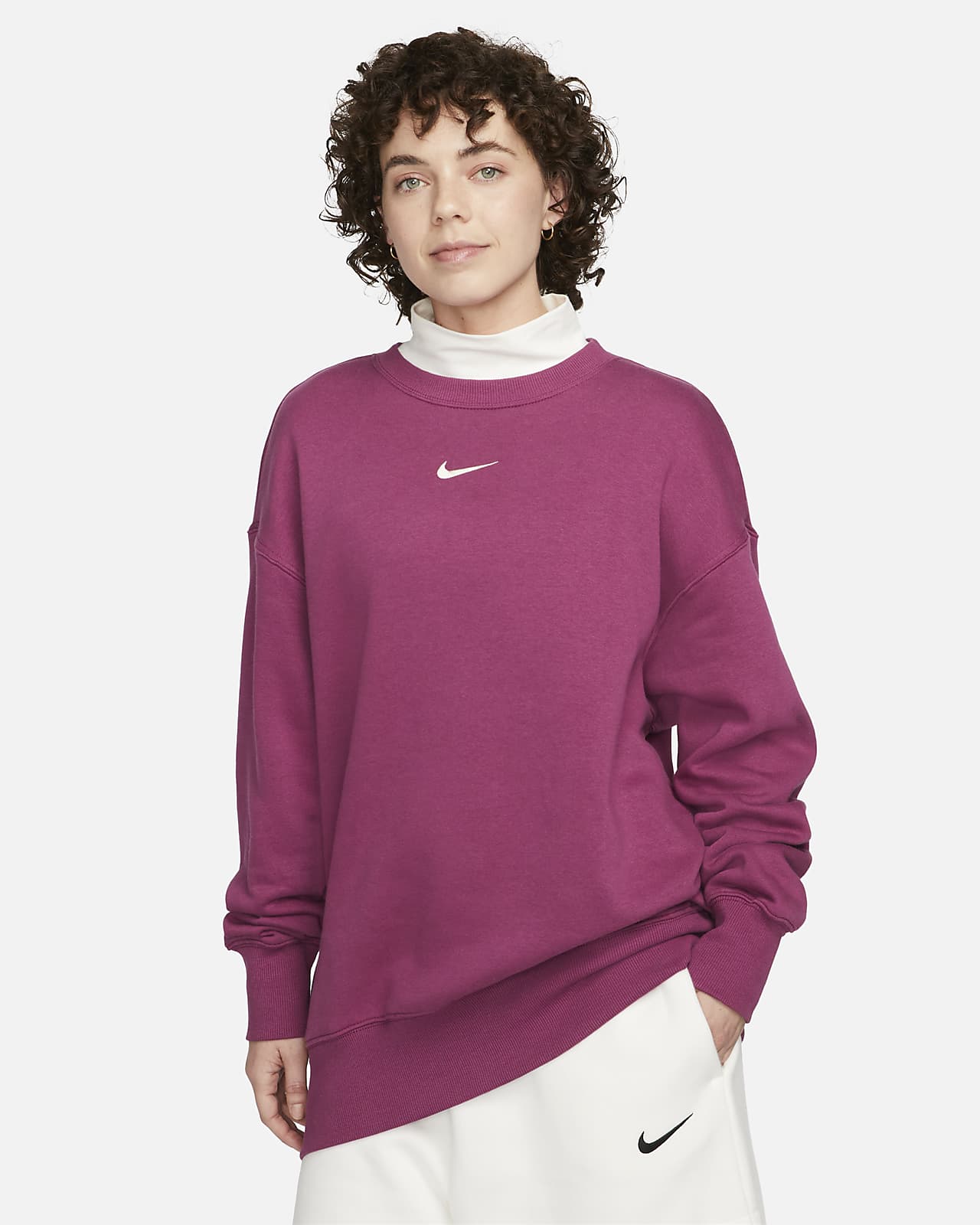 Nike Sportswear Phoenix Fleece Women's Oversized Sweatshirt. Nike .com