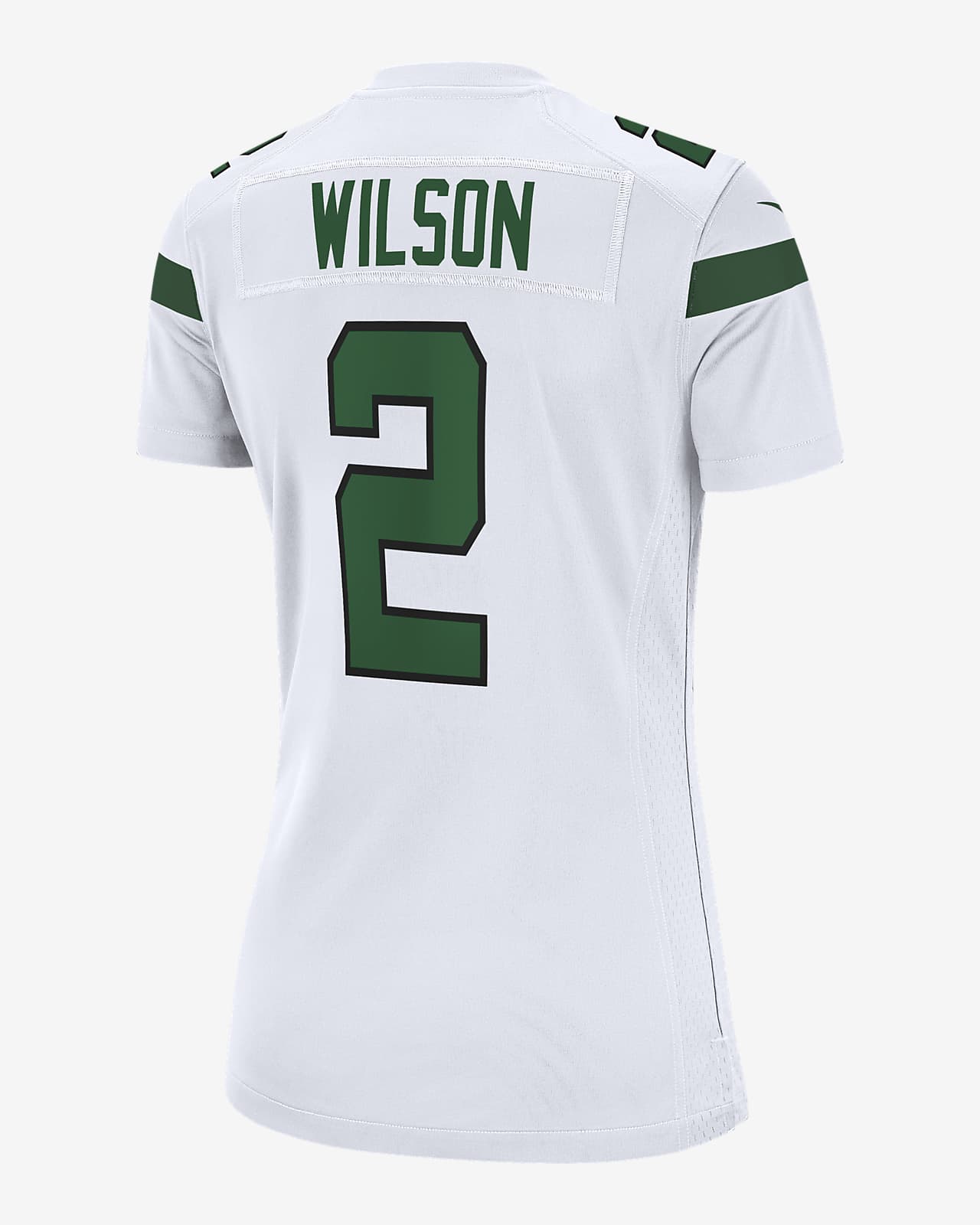 قشدة NFL New York Jets (Zach Wilson) Women's Game Football Jersey قشدة