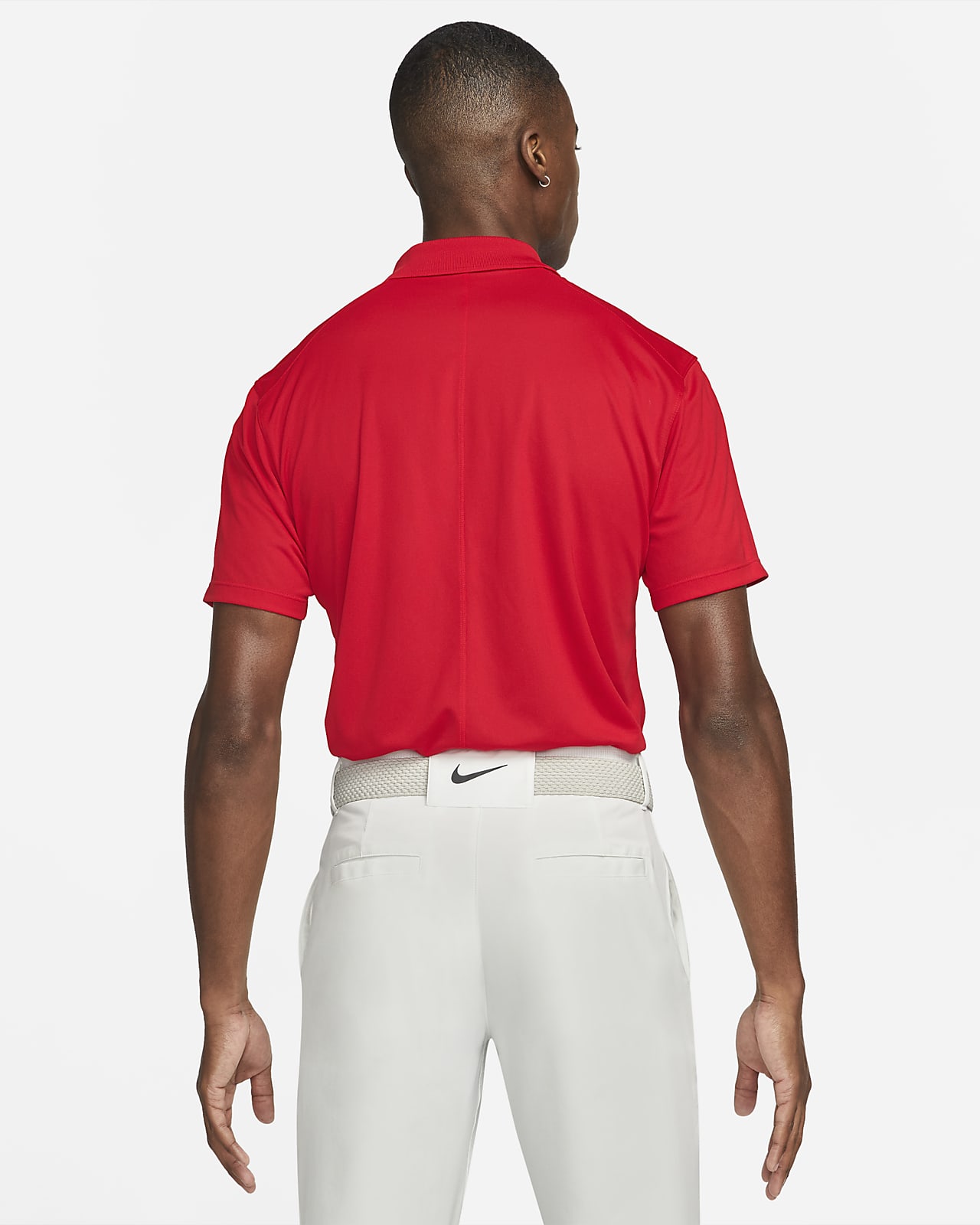 Collarless 2024 nike polo