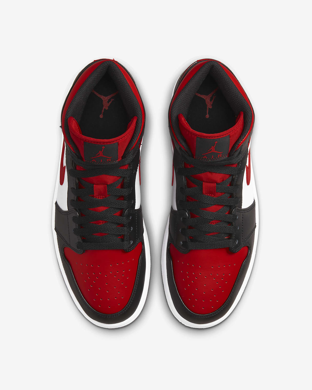 jordan 1 mid fire red