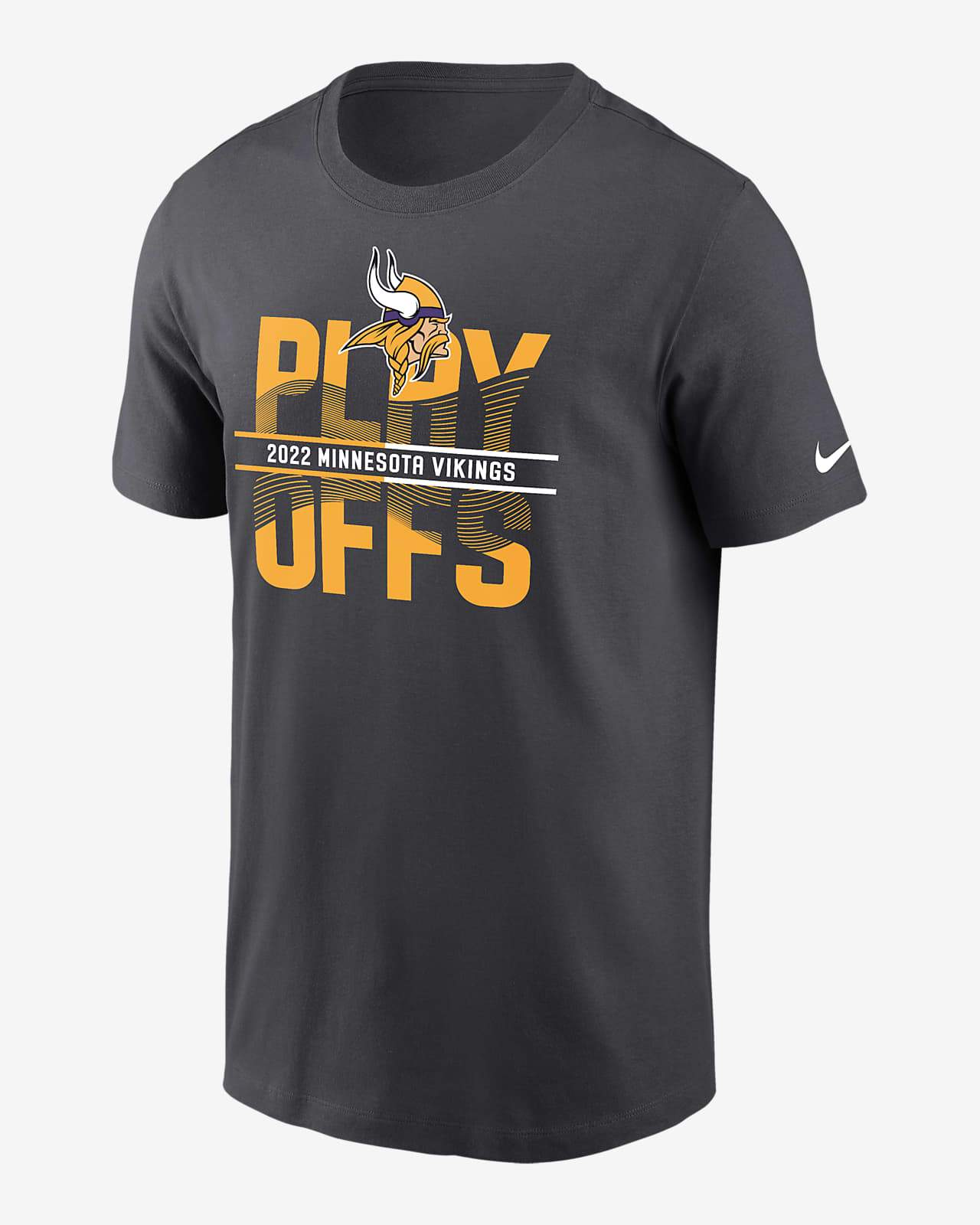 Nike 2022 NFL Playoffs Iconic (NFL Minnesota Vikings) Men's T-Shirt