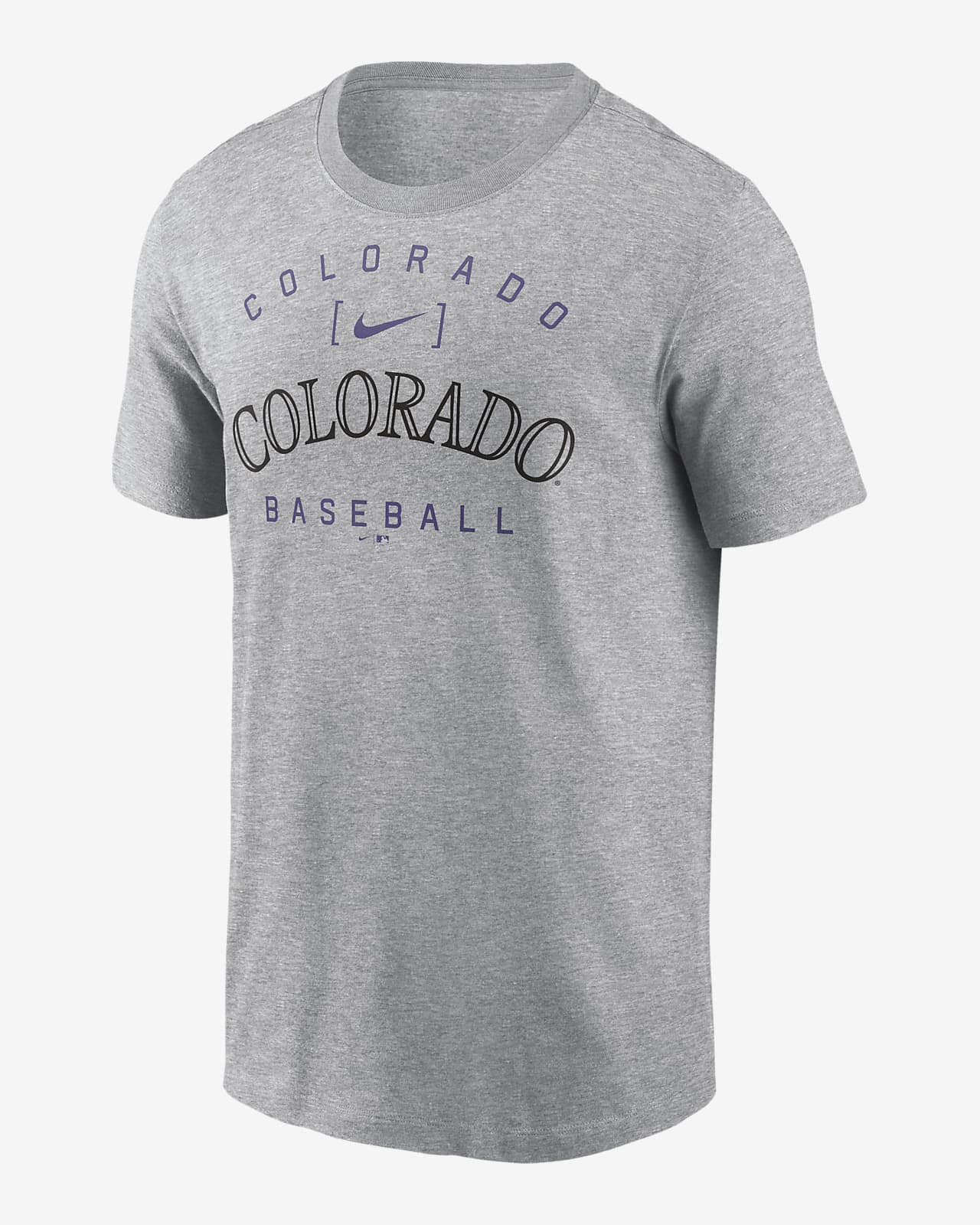 Colorado Rockies Home Team Athletic Arch Men's Nike MLB T-Shirt