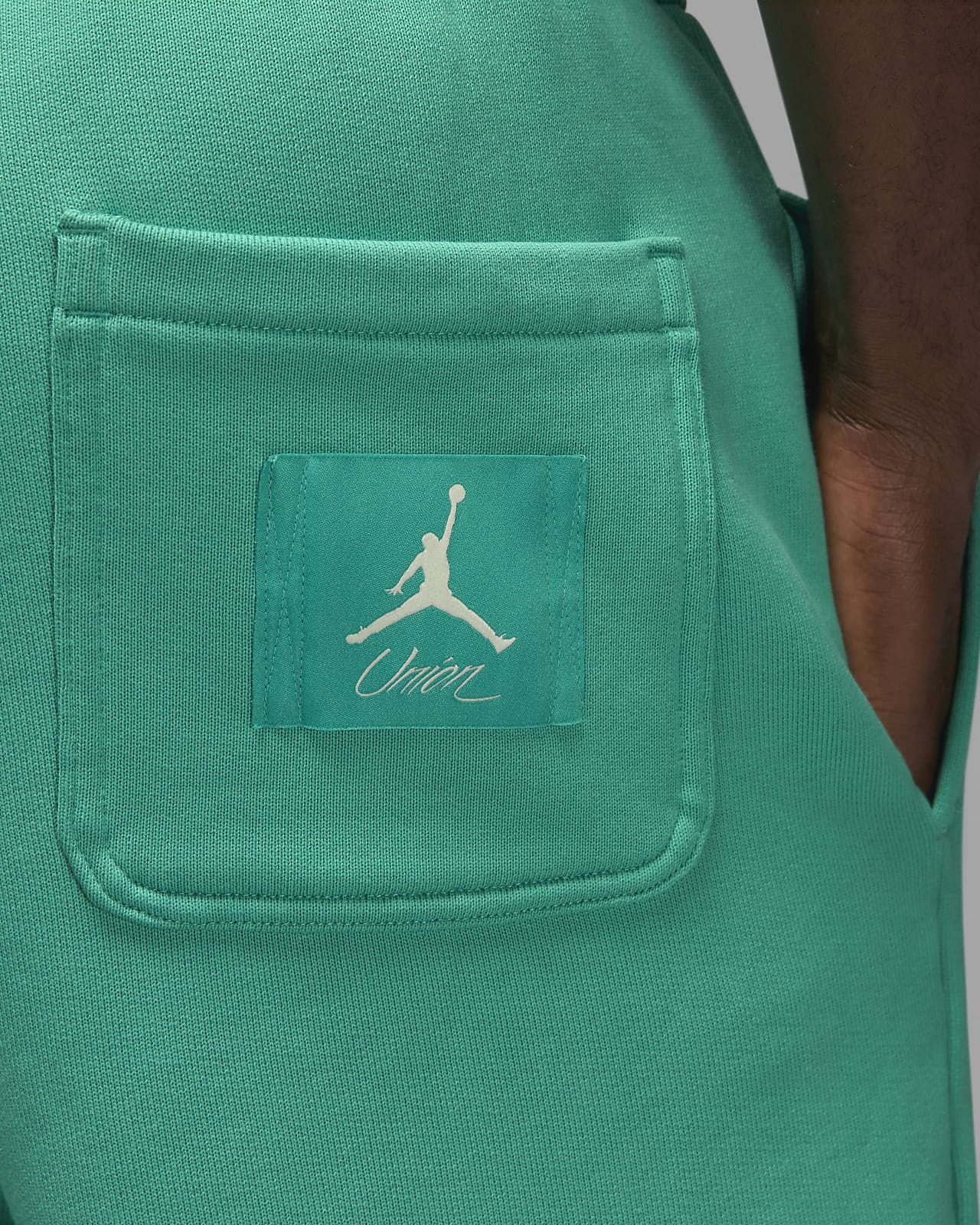 【Green / S】Jordan x UNION Fleece Pants