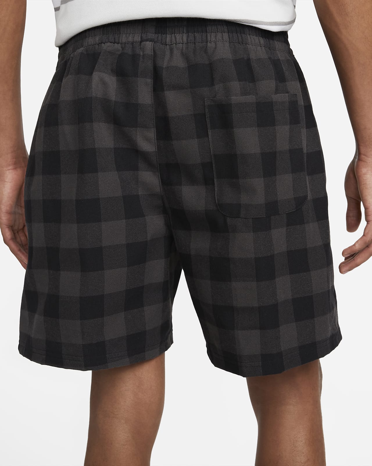 nike tartan shorts