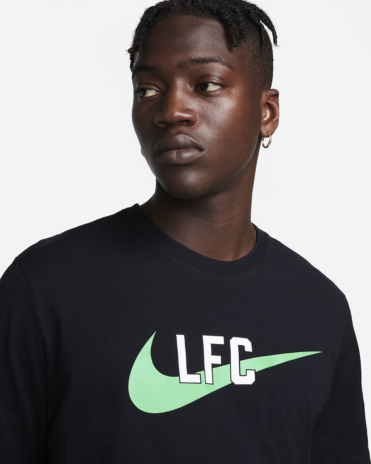 Green Tops & T-Shirts. Nike LU