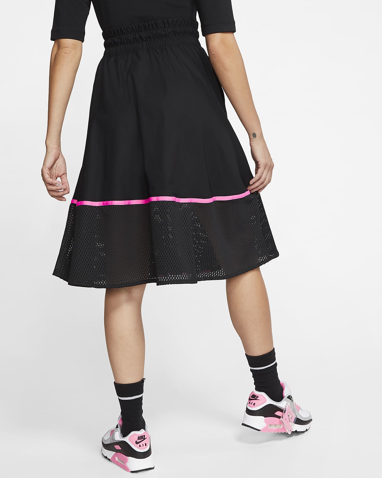 nike sportswear mesh skirt