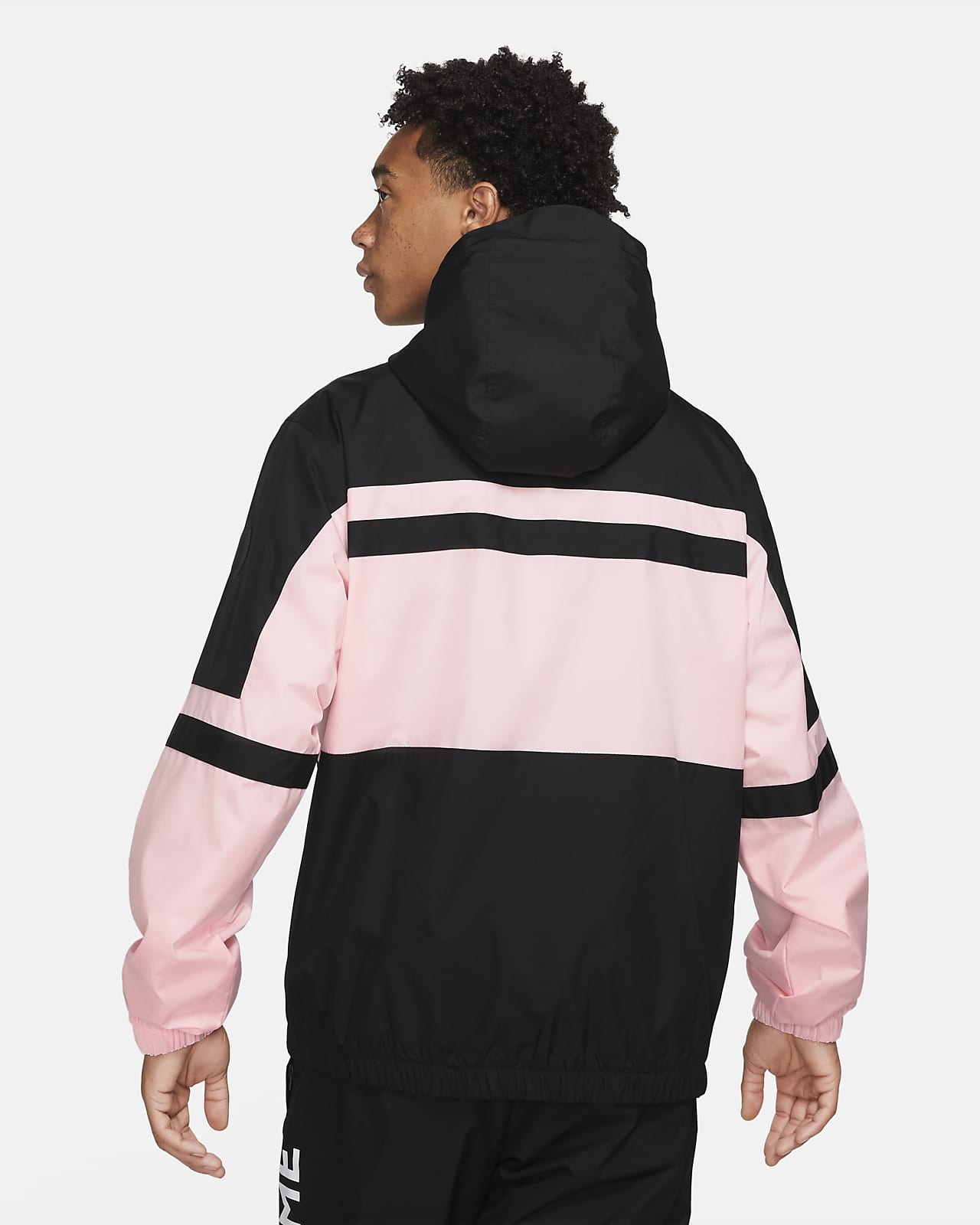 Buy Nike Women's Sportswear Air Woven Jacket Pink in KSA -SSS