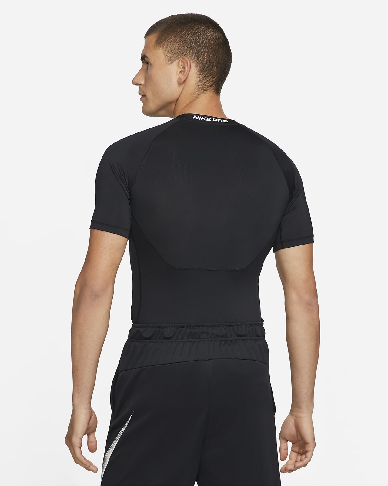 Nike Pro Dri-FIT Men's Tight-Fit Short-Sleeve Top. Nike SG