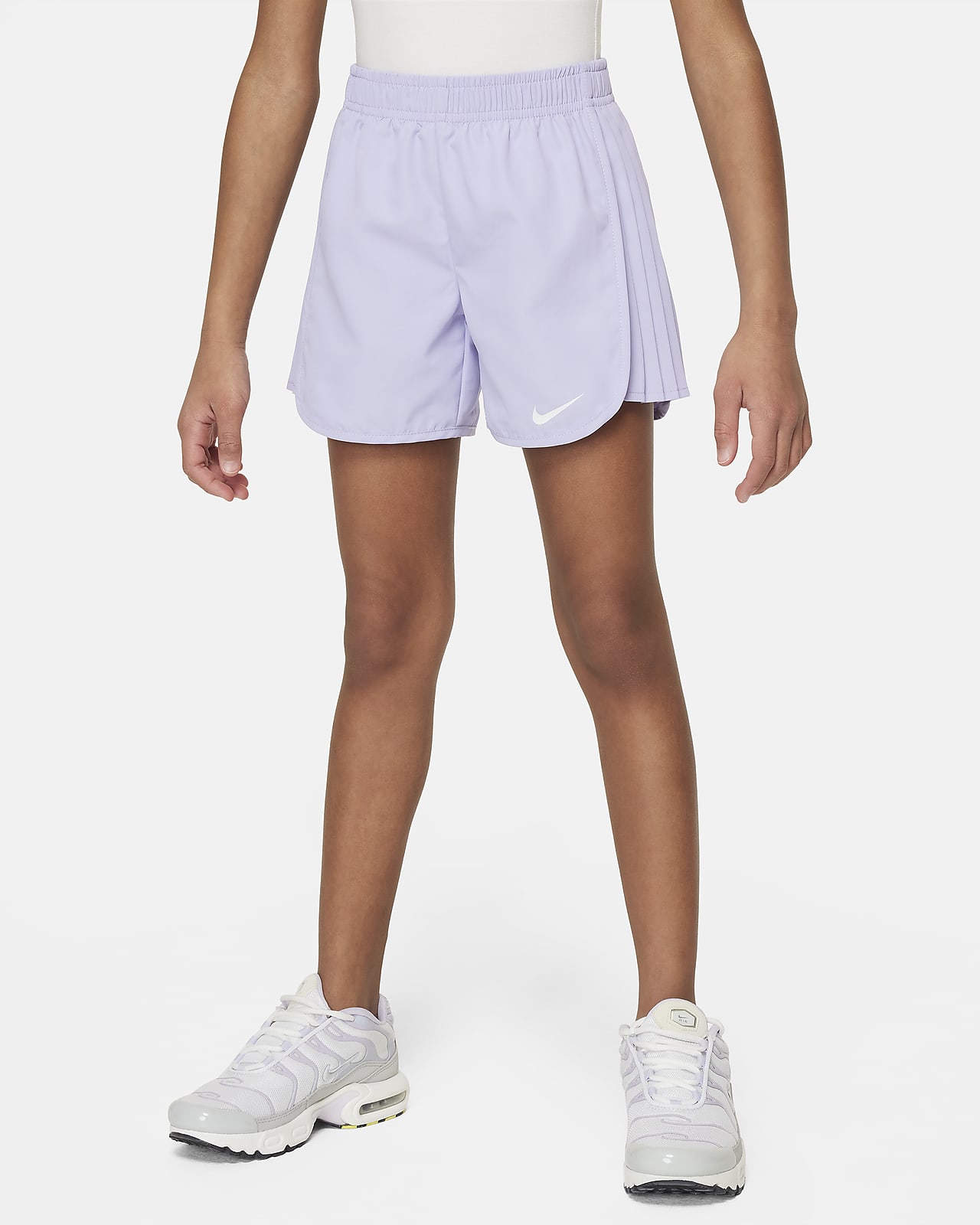 Nike Prep in Your Step Little Kids' Dri-FIT Pleated Tempo Shorts