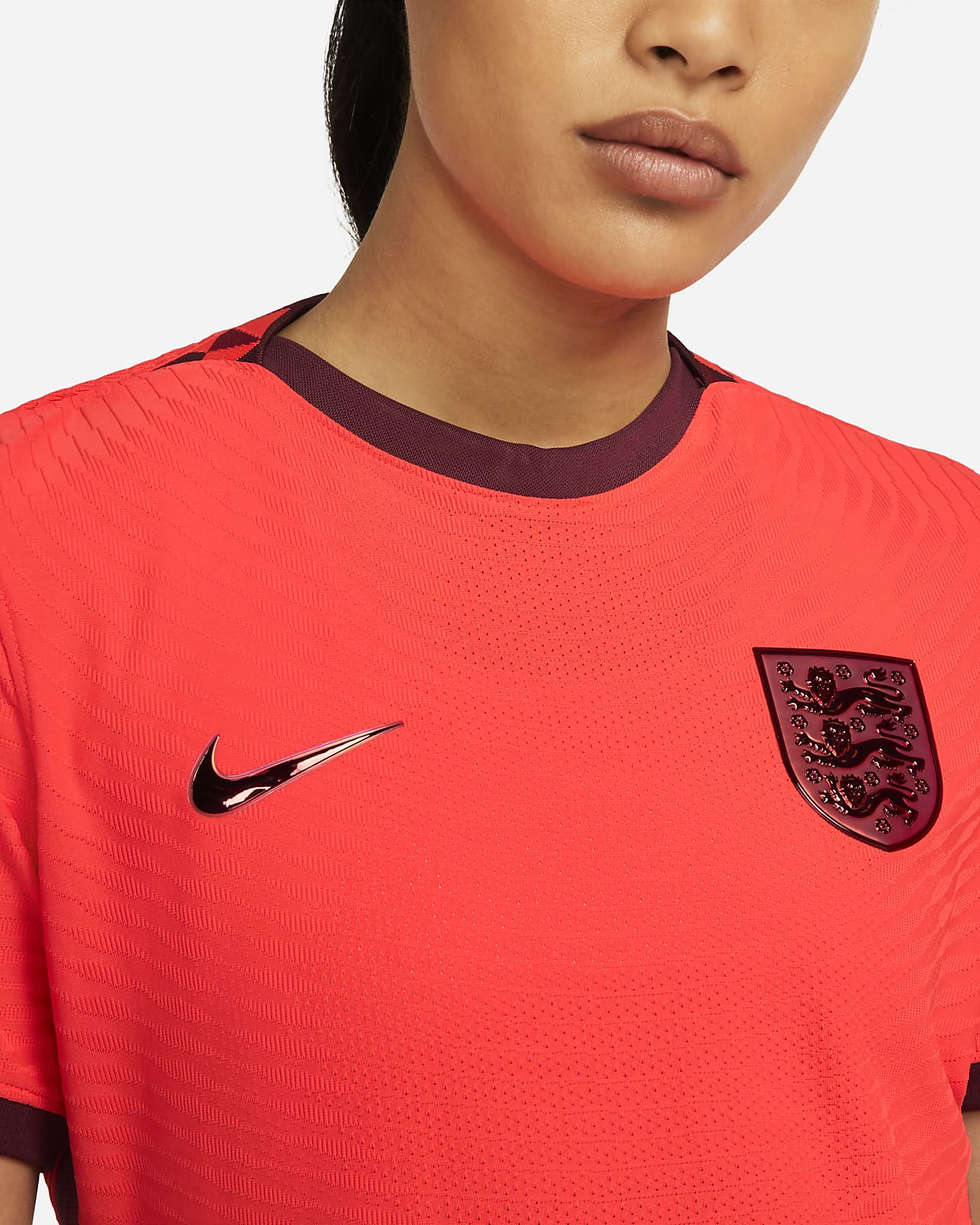 Segunda equipación Vapor Inglaterra 2022 Camiseta de fútbol Mujer. Nike ES