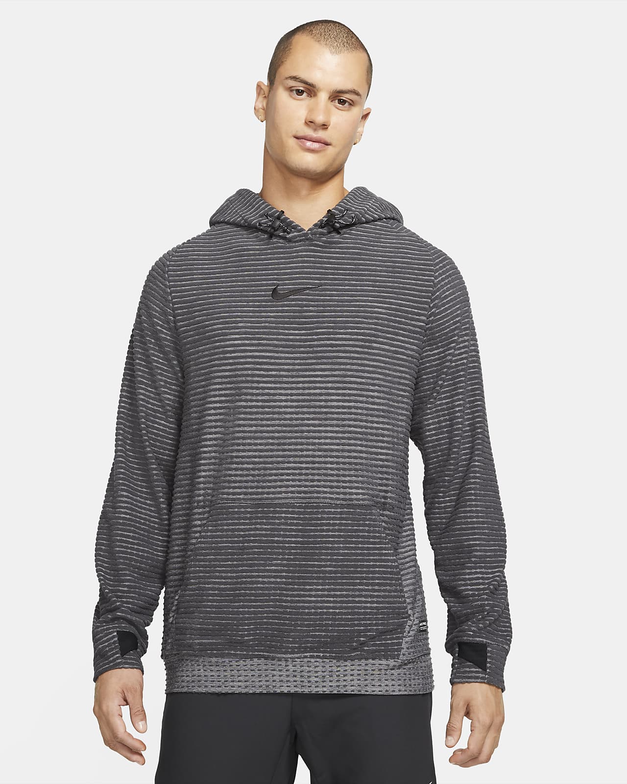 Felpa pullover in fleece con cappuccio Nike Pro Therma-FIT ADV - Uomo