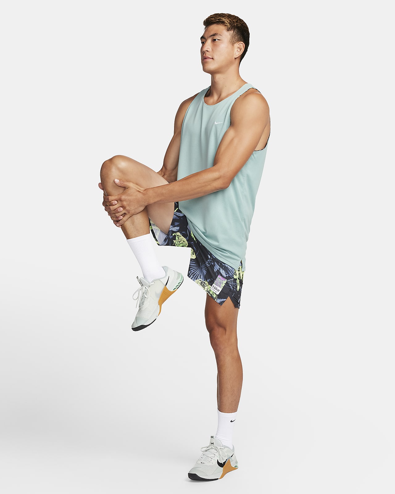 Nike Dri-Fit Studio '72 Men's Reversible Allover Print Training Tank Top