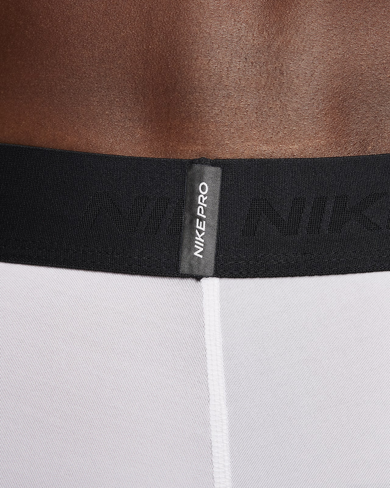 Nike Pro Warm Static Tight Womens Small Gray Dri Fit Athletic