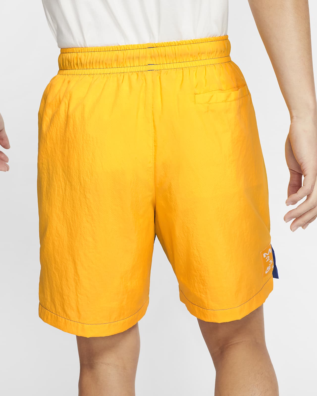 yellow nike shorts mens