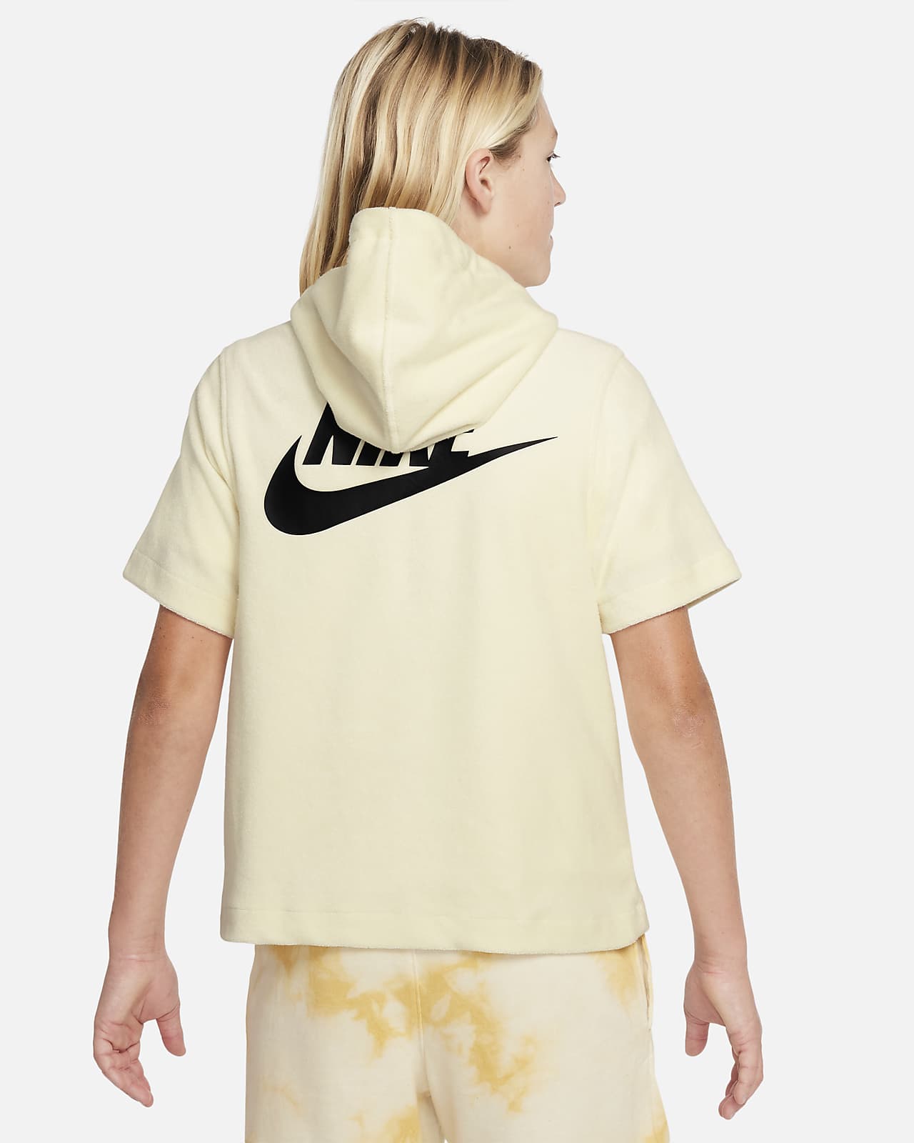 nike hooded short sleeve